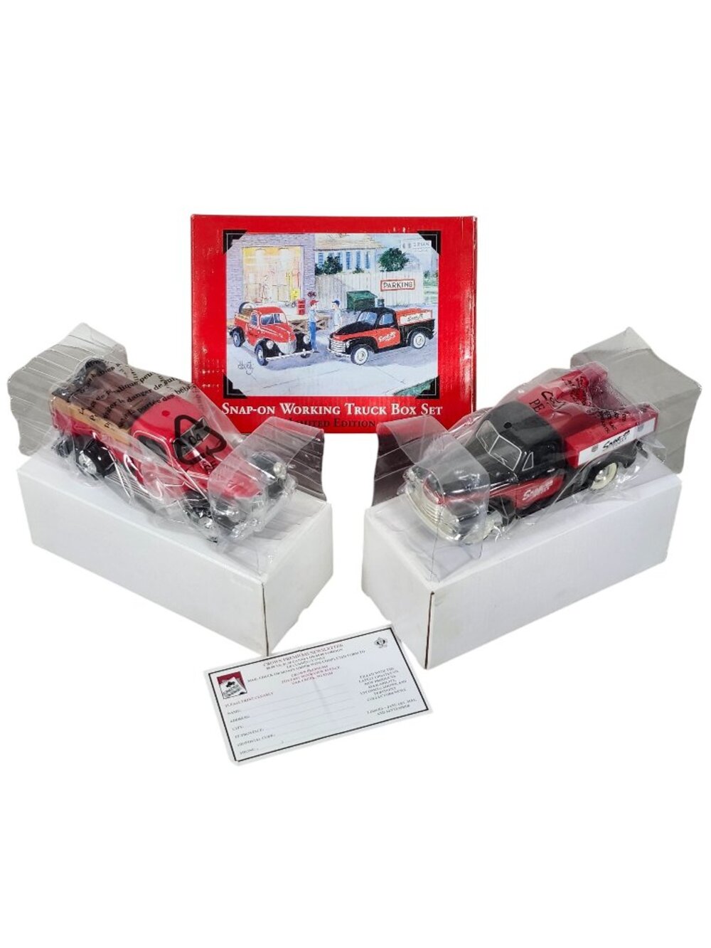 Snap-On Limited Edition Working Truck Box Set 1940 Ford 1952 Chevy Trucks